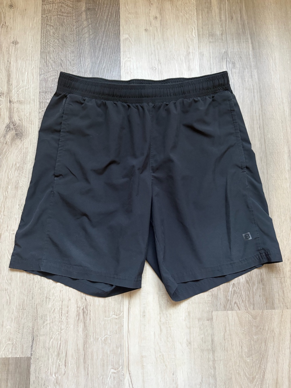 Layer 8 Black Men's Athletic Shorts
